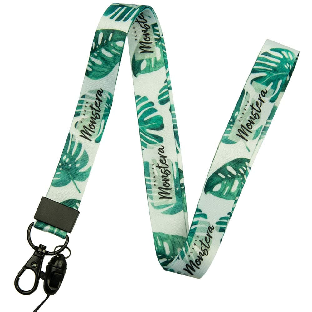 Lanyard Neck Strap, Two-Sided Printing in Full Colour and for Mobile ID Badge Keys mp3 USB Holder.
