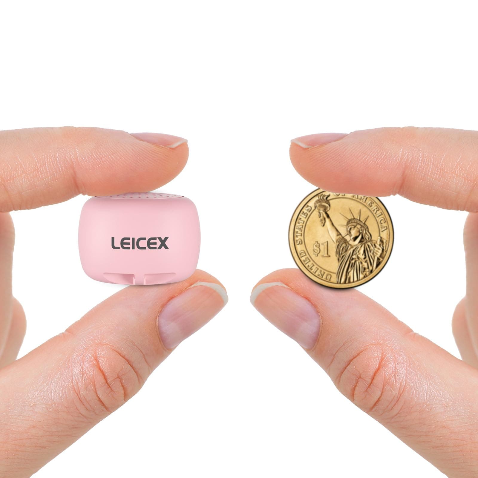 Mini Wireless Bluetooth Speaker with Bluetooth 5.0 - Perfect for Travel & Outdoor Sound (Pink)