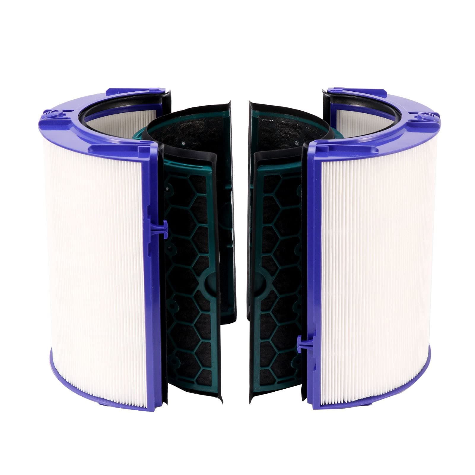 Hepa Filter & Activated Carbon Filter for Dyson TP04 TP05 HP04 HP05 DP04, Air Purifier Accessories 360� Filter System for Dyson Pure Cool Purifying Fans