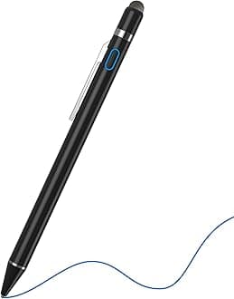 NTHJOYS Stylus Pens for Touch Screens, Universal Fine Point Stylus for iPad, iPhone, iOS/Android Smart Phone and Other Tablets, Active Stylus Stylist Pen Pencil for Precise Writing/Drawing
