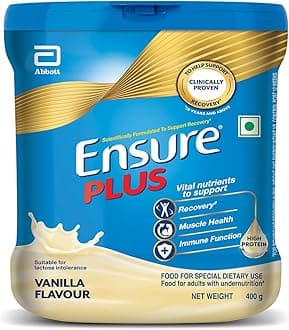 Plus Powder - 400g (Vanilla), Lecithin