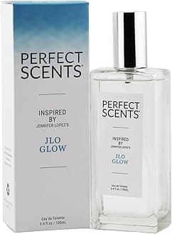 Perfect Scents Fragrances, Inspired by Jennifer Lopez's JLO Glow, Women’s Eau de Toilette, CLEAN, Vegan, Paraben-Free, Phthalate-Free, Never Tested on Animals, 3.4 Fluid Ounces