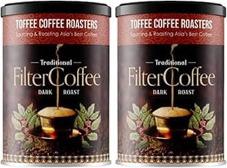 Pack of 2 x 200gm (400gms) South Indian Filter Coffee | As Seen On Shark Tank | Specialty Blend | Traditional Dark Roast Signature Filter Coffee