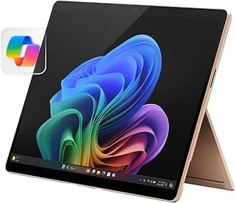 Surface Pro 2-in-1 Laptop/Tablet (2024), Windows 11 Copilot+ PC, 13" Touchscreen Display, Snapdragon X Plus (10 Core), 16GB RAM, 512GB Storage, Dune