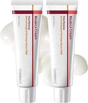 CENTELLIAN 24 Madeca Cream Time Reverse (50ml/1.69fl oz, Pack of 2) Advanced Fast-Absorbing & Nourishing Cream, Hydrates, Reduces Wrinkles, Korean Skin Care, Centella Asiatica
