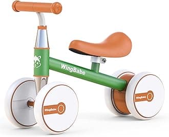 WINGBABE Baby Balance Bike for 1-2 Years Old Boys Girls,Toddler Balance Bike Ride on Toys for 10-24 Months Baby with Adjustable Seat, First bike for 1-2 Year Old Gifts Max 90cm Kids