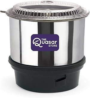 Mixer grinder Chutney Jar (250ml) Suitable For Bajaj, jyothi, prestige, Preethi, Sumeet, Orient, croma, Jaipan, lifelong,rico, morophy richards Fit on 2 Lock & 4 Teeth Couple