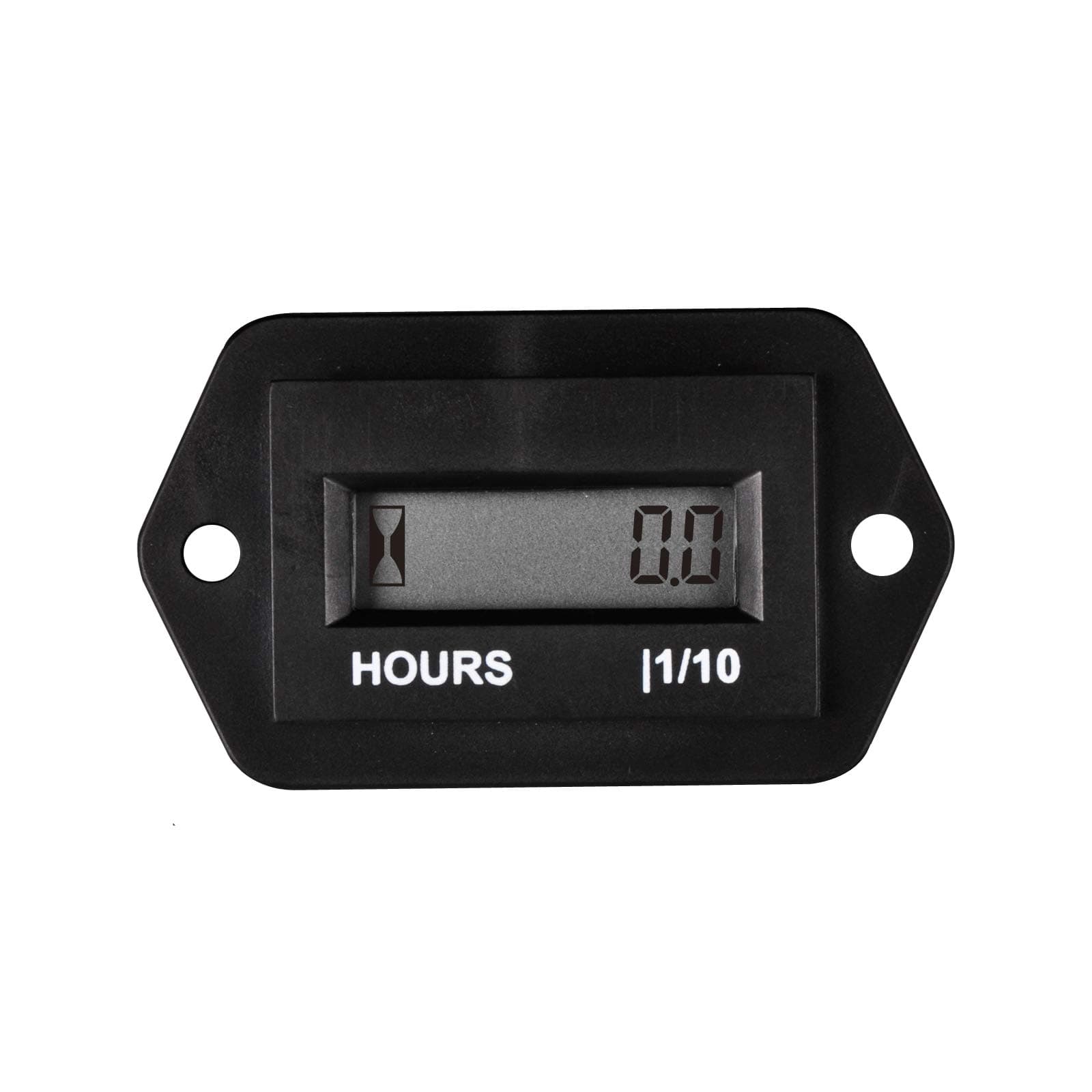 Runleader RL-HM008 DC 4.5-90V Hour Meter with Digital LCD Display for Boat Tractor Generator Engine Mower Fork Lift Paramotors Microlights Marine Engines Cleaners and Chainsaws