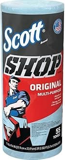 Scott Shop Original Towel Roll (75147), 55 Count (Pack of 1)