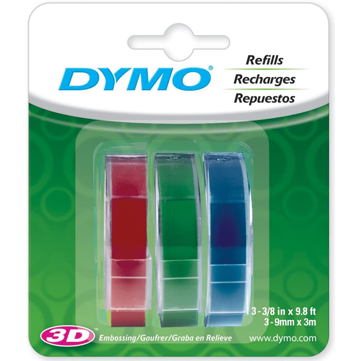 DYMOLabelmaker Refill Tape 3/8 in. X 9.8 Ft. Blue