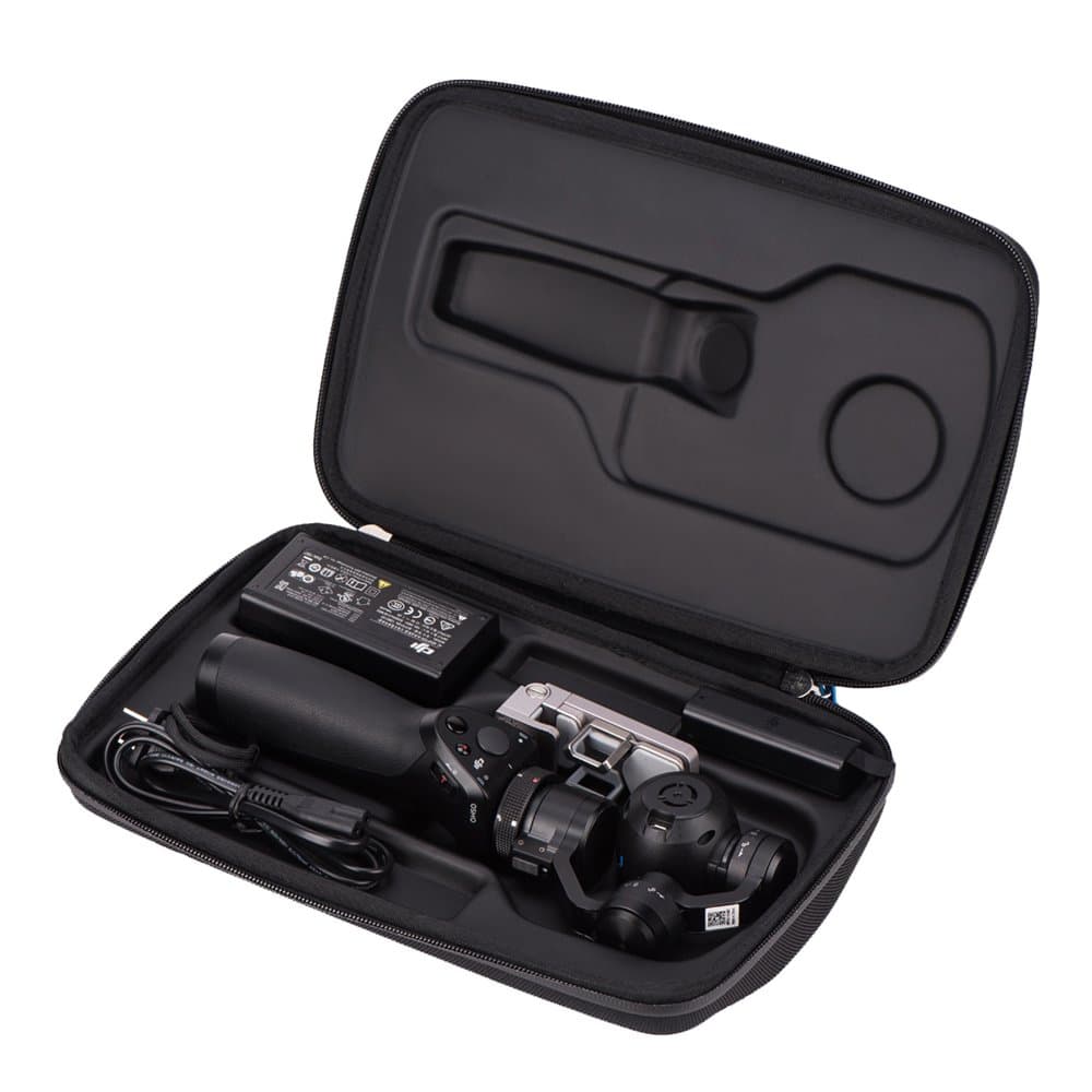 Shineda Shockproof Protective Case for DJI OSMO Handheld Gimbal, Storage for 2 Batteries, 1 Charge, 1 Cable