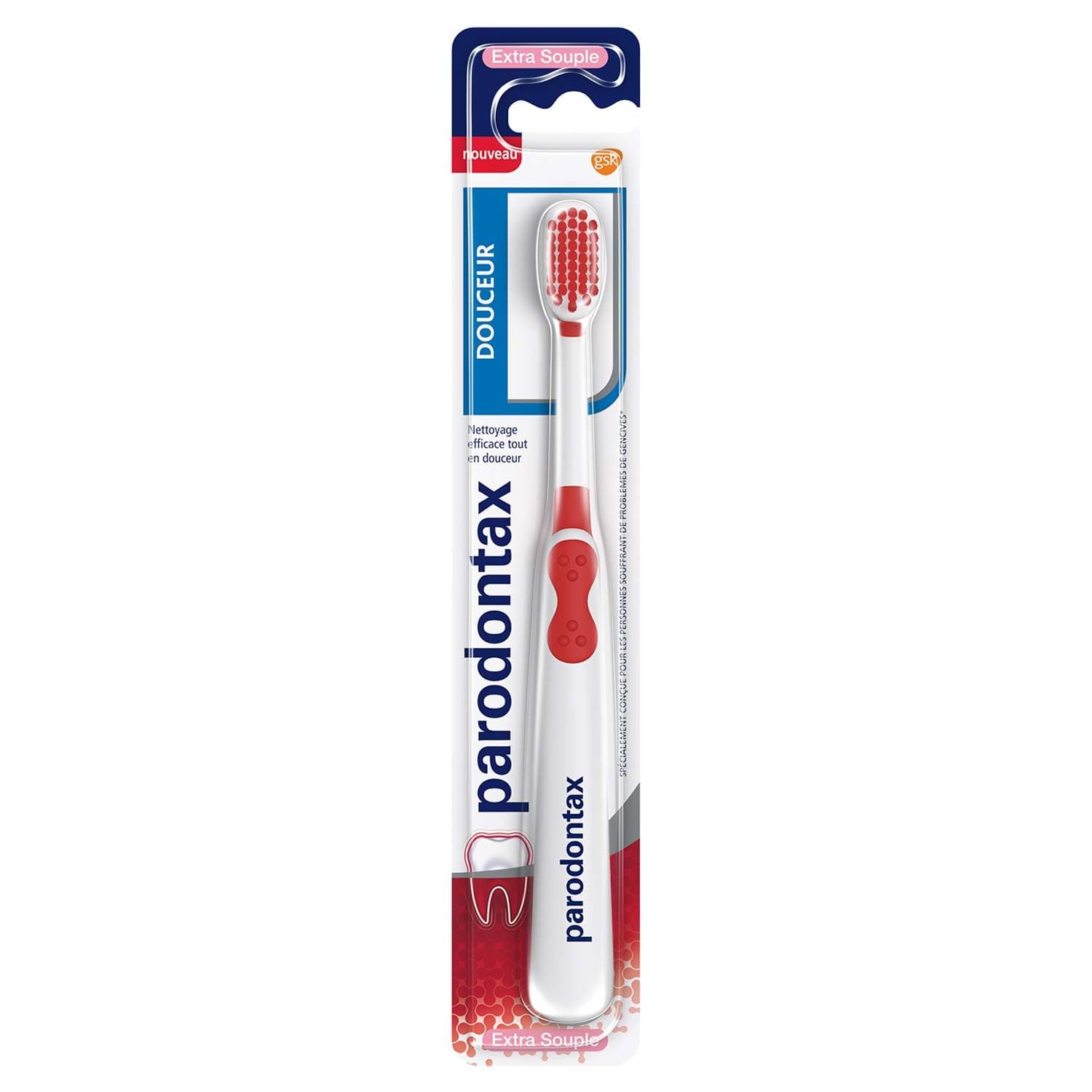 Parodontax Extra Soft Toothbrush, Helps Stop and Prevent Bleeding Gums, Random Model