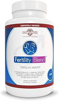 Daily Wellness for Men - Male Fertility Supplements, Vitamin Blend Pills - Male Count Pre-Conception for Him - Fertility Supplements for Men - 60 Capsules, 1 Pack