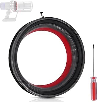 Dust Bin Top Fixed Sealing Ring Replacement Part Compatible with Dyson V10 SV12 Vacuum Cleaner, Dust Bucket/Dirt Cup Bin Part Sealing Ring Replacement Parts…