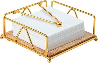 Kiwilon Metal Tissue Holder | Restaurant Tissue Paper Holder | Napkin Holder for Table