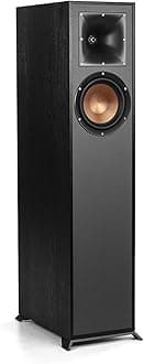 R-610F Floorstanding Speaker, Black