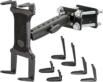 ARKONMounts 7.25 inch Metal Robust Forklift Pillar Tablet Mount