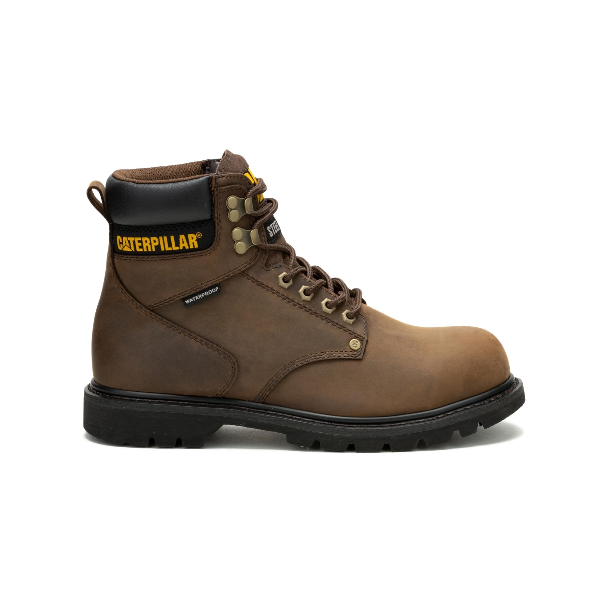Caterpillar Second Shift Wp St - Dark Brown mens Second Shift Wp St - Dark Brown