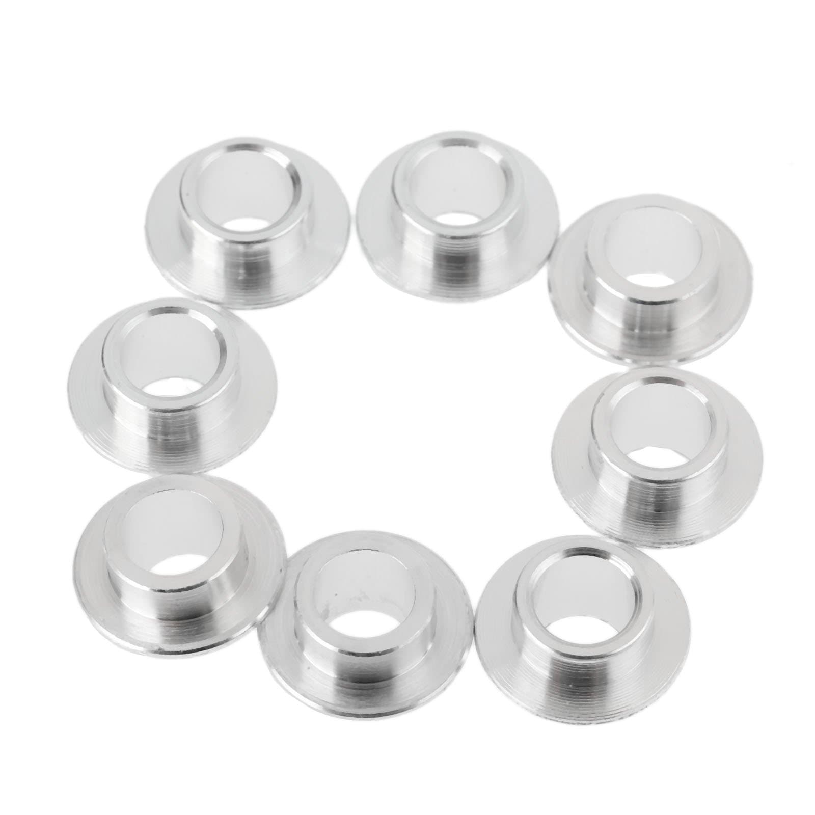 MUXSAM 8Pcs Skate Roller Inline Skate Wheel Bearing Spacers Accessory 8mm