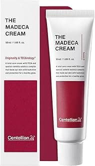 CENTELLIAN 24 Madeca Cream (Season 6, 1.7fl oz) - Centella Moisturizer for Face, Korean Skin Care. Dry, Sensitive Skin. TECA, Centella Asiatica, Madecassoside.