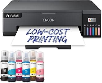 EcoTank ET-18100 Ink Tank Printer | Photo Printing | 6-Colour Inks | Wireless | A3+| Print to CD/DVD & PVC ID Cards | Speciality Media Feed up to A3+