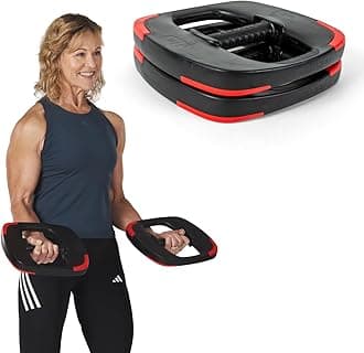 Dual Purpose Ergonomic Exercise Weight Plates for Total Body Workouts