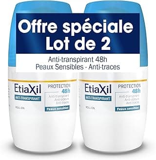 Etiaxil Anti-Perspirant Deodorant 48h Roll-on 2 x 50ml