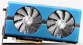 RX590 Graphics Card for Gaming PC AMD Radeon GME8G 256GBS GDDR5 256bit 8Pin6Pin 1400,2000 Core Frequency
