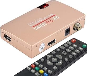 RF Demodulator Coax to HDMI UHF Modulator VHF Adapter Coaxial Converter for JVC Videodisc Betamax VCRs VHS Camcorder Video CD Player Magnavox Odyssey Atari 2600 to HDTV HD Digital Projector Monitor TV