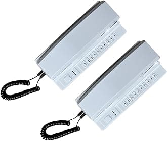 SavvyMate Wireless Home Intercom System, Telephone Intercom 3000 Feet Range, Room to Room intercom Phone for Elderly,Two Way Intercom for Business Anti-Interference, House, Office,Hospital, Hotel