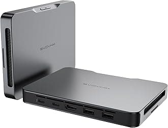 khadas Mind 2 Mini PC - Intel Core Ultra 5 125H (14 Cores, 18 Threads, up to 4.5GHz) - 16GB LPDDR5+512GB SSD Portable Desktop PC with HD Graphics and AI Creation | 4K/8K UHD | Windows 11 Home