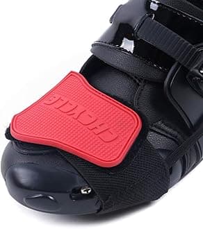 Gear Shifter Accessories for Shoes Motorcycle Boots Protector red Size: One Size