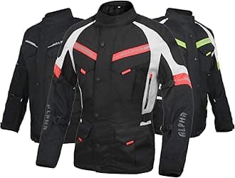 ALPHA CYCLE GEAR 2021 Adventure & Touring Motorcycle Jacket For Men Motorbike Off Road CE Armor All Season Waterproof