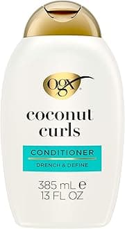 Organix Plus Curl Conditioner, Quenches Coconut, 13 fl oz