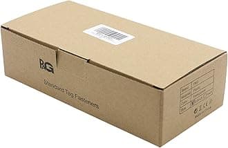 PAG 5000pcs 15mm Standard Attachments Tagging Gun Barbs Fasteners for All Standard Price Taging Gun, 50pcs/Clip, Clear