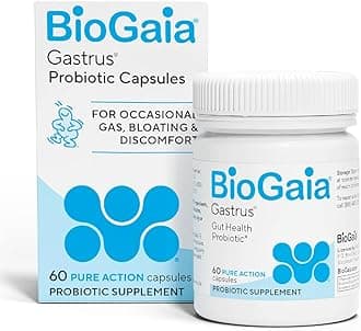 Gastrus Gut Health | Probiotic Capsules | Eases Abdominal Discomfort, Gas & Bloating | Promotes Regularity & a Healthy Gut | Supports a Balanced Microbiome | Backed by 30 Years of Research