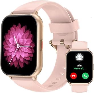 RUIMEN Smart Watch Answer Dial Call,Smart Watches for Women Men HD Touch Screen Fitness watch with SpO2-Monitor Heart Rate Sleep Monitor Pedometer Watch Multi Sports Mode for Android iOS