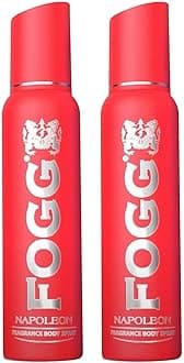 Fogg Napoleon No Gas Deodorant for Men, Long Lasting Perfume Body Spray, 2 x 150ml (Pack Of 2)