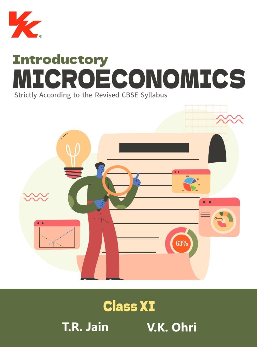 Introductory Microeconomics for Class 11 | CBSE (NCERT Solved) | Examination 2023-2024 | By TR Jain & VK Ohri