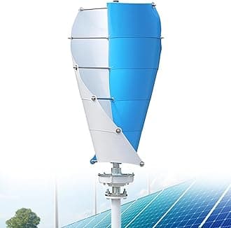 20000W Wind Turbine Generator Kit,Wind Turbine Vertical Wind Generator Kit Electricity Producer Equipment Home Power Energy Kit,20000W-24V