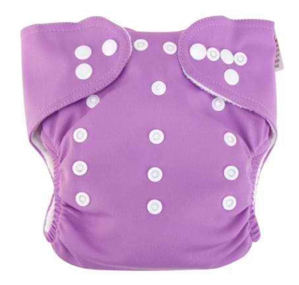 Decorative Cloth Diaper (Lilac)