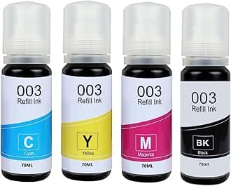 - QUINK 003 Ink for Compatible for Epson (EcoTank L3110)
