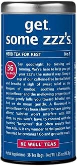 The Republic of Tea - Get Some Zzz’s – No. 5 Herb Tea for Rest, No Caffeine, 36 Tea Bags