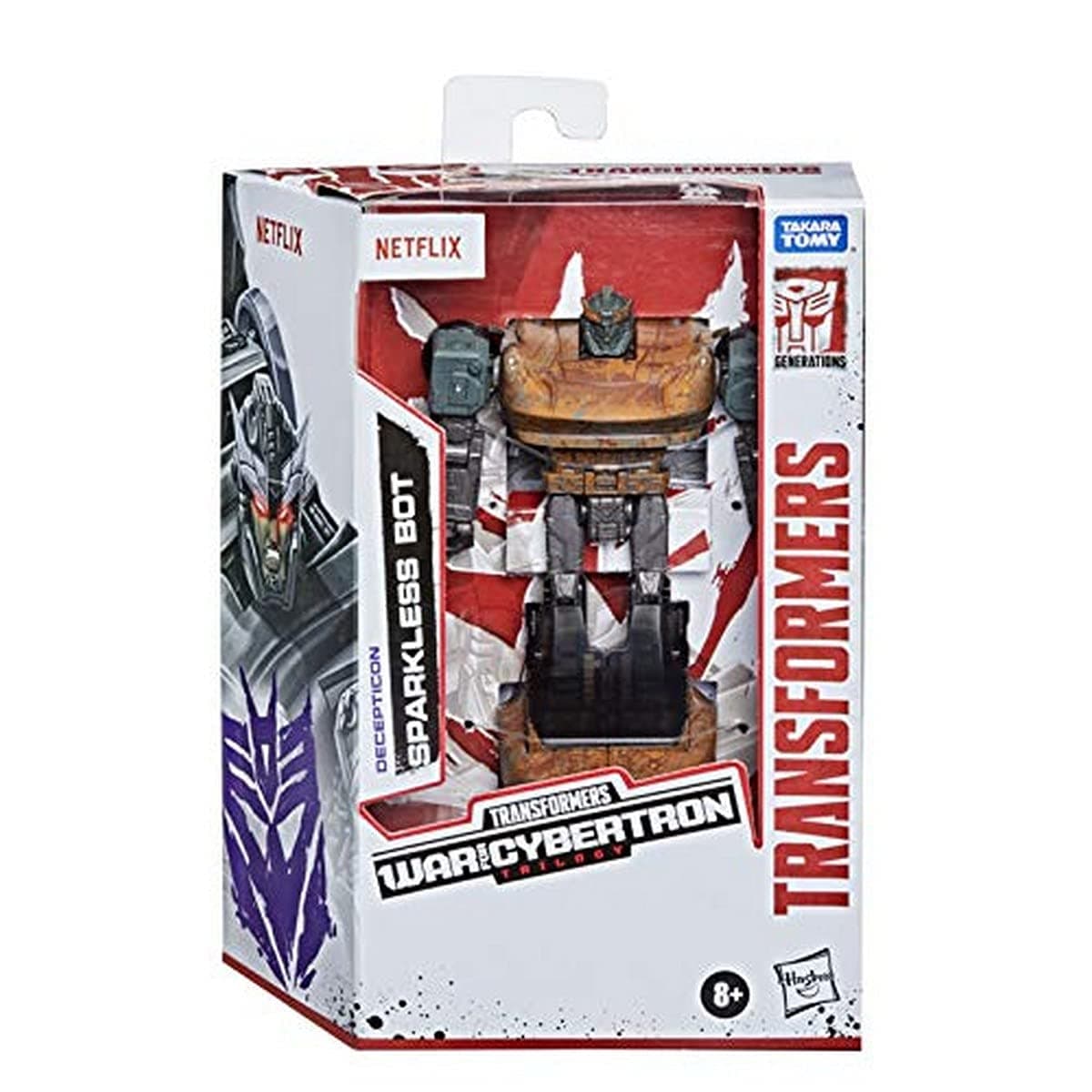 Decepticon Sparkless Bot War for Cybertron Trilogy