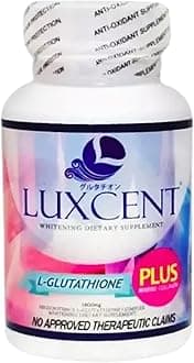 Luxcent New and improved L Glutathione Luminous 60capsules 1800mg