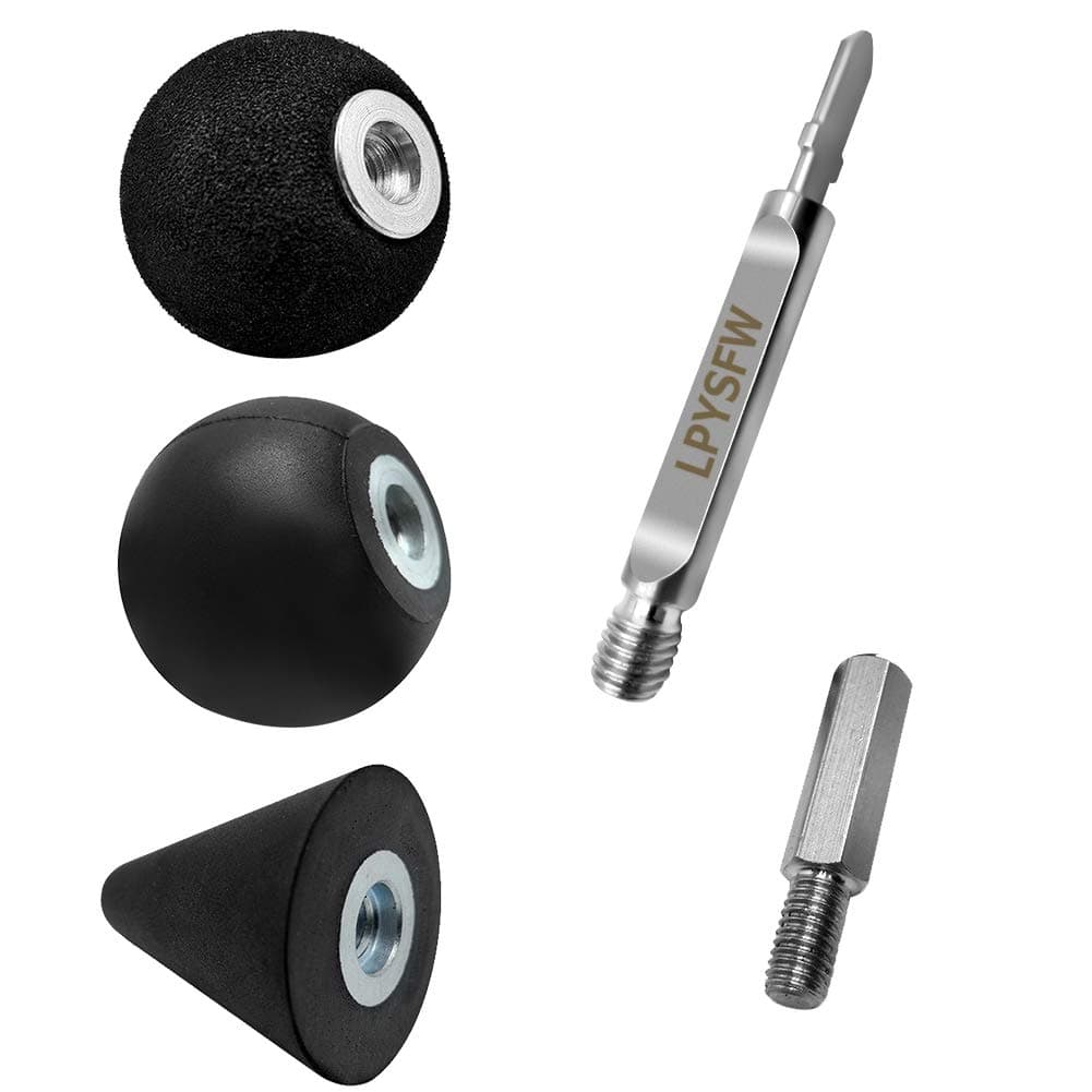 Percussion Massage Tip & Bit for Jigsaw: Jigsaw Massage Adapter Attachment Worx-Personal Massage Tool with Detachable Extension Rod