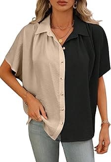 Women's Color Block Regular Fit Shirt