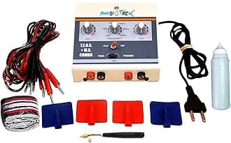 PHYSIOTREX Electrotherapy Equipments Tens and EMS Combo Machine for Physiotherapy With 1 Year Warranty