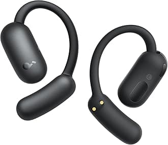 AeroFit 2 by Anker, Open-Ear Headphones, Adjustable Ear Hooks, Secure Fit, Instant AI Translation, Rich Bass, Hi-Res, 42H Playtime, Bluetooth 5.4, IP55, AI Clear Calls, Wireless Charging