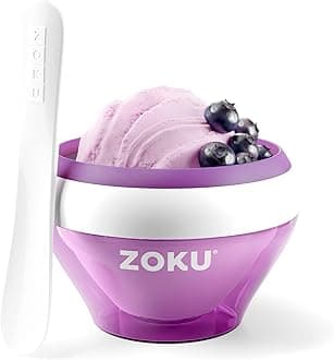 ZK 120PU Paars Ice Cream Maker 150 ml